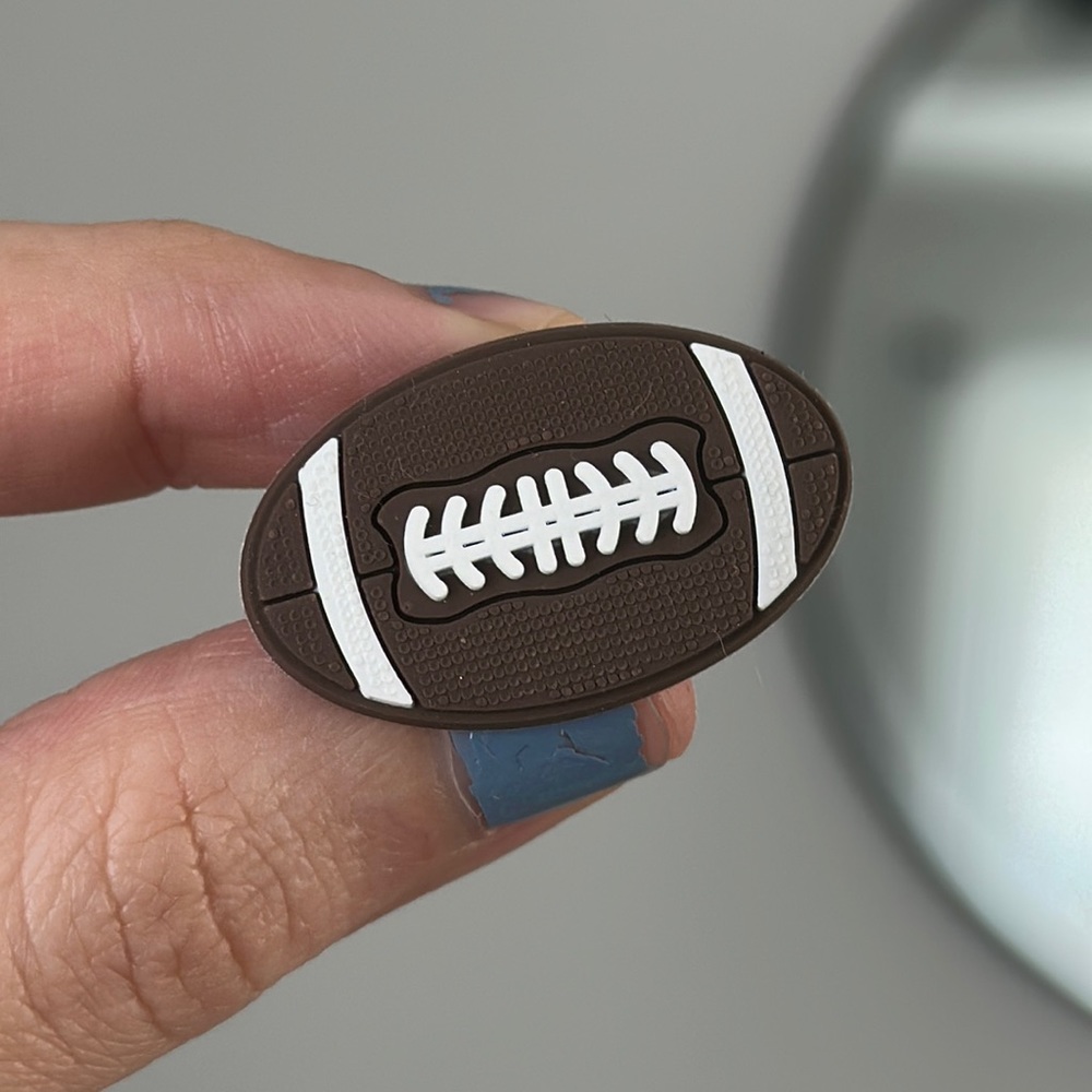 5/$10 - 10/$15 football shoe charm